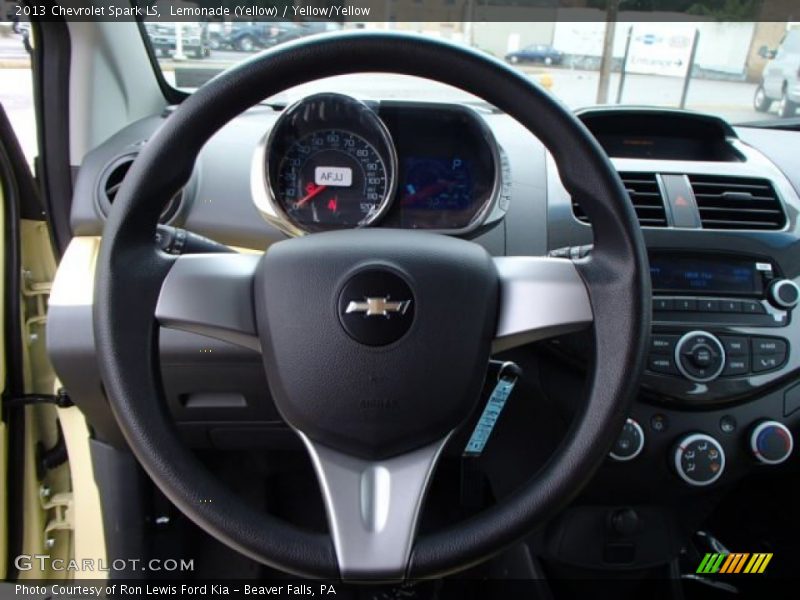Lemonade (Yellow) / Yellow/Yellow 2013 Chevrolet Spark LS
