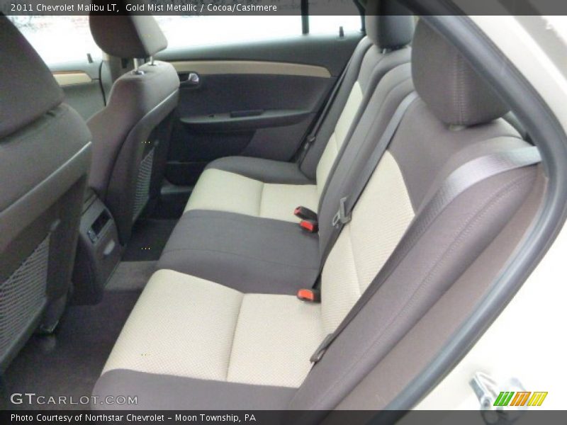 Gold Mist Metallic / Cocoa/Cashmere 2011 Chevrolet Malibu LT