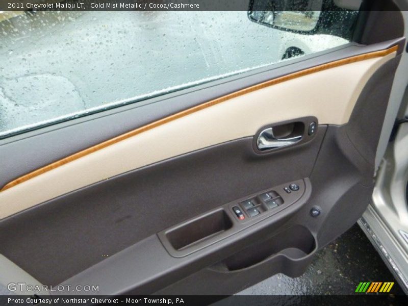 Gold Mist Metallic / Cocoa/Cashmere 2011 Chevrolet Malibu LT