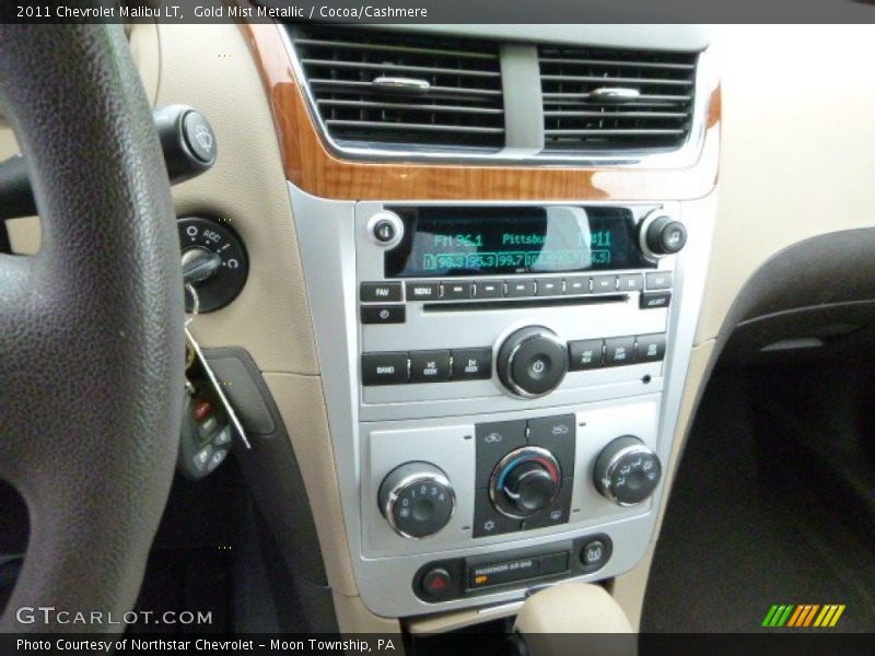 Gold Mist Metallic / Cocoa/Cashmere 2011 Chevrolet Malibu LT