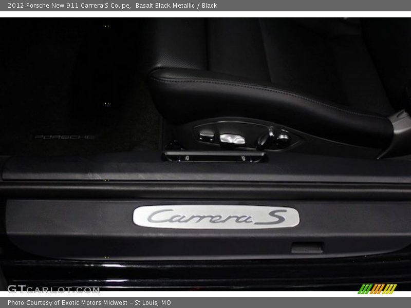 Basalt Black Metallic / Black 2012 Porsche New 911 Carrera S Coupe