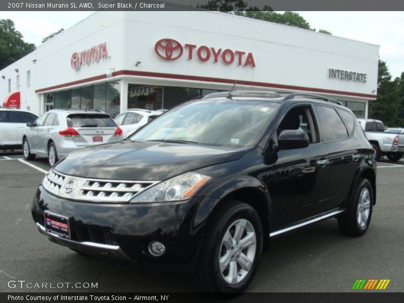 Super Black / Charcoal 2007 Nissan Murano SL AWD
