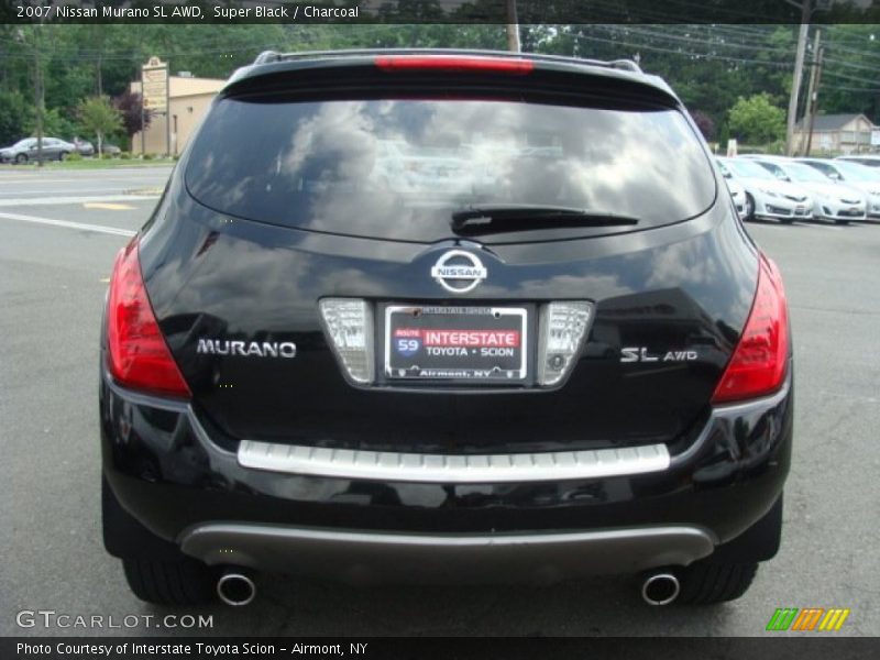Super Black / Charcoal 2007 Nissan Murano SL AWD