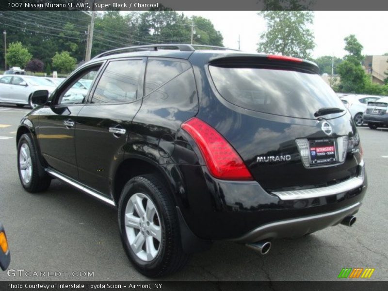 Super Black / Charcoal 2007 Nissan Murano SL AWD