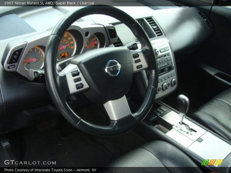 Super Black / Charcoal 2007 Nissan Murano SL AWD