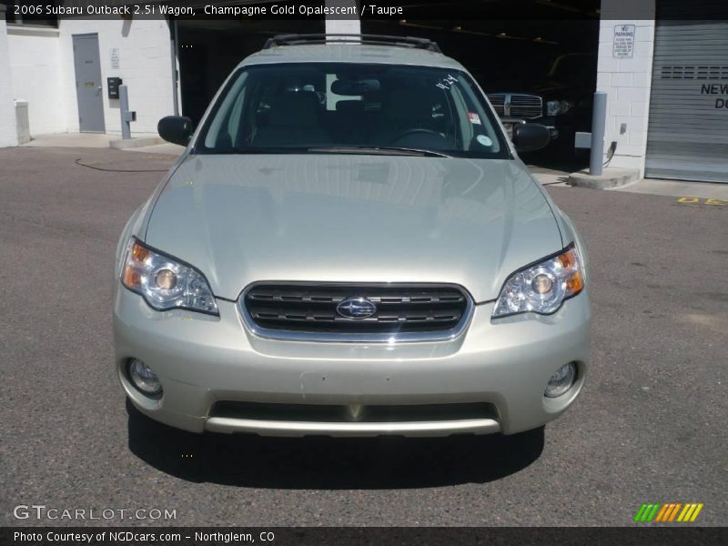 Champagne Gold Opalescent / Taupe 2006 Subaru Outback 2.5i Wagon