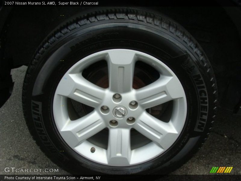 Super Black / Charcoal 2007 Nissan Murano SL AWD