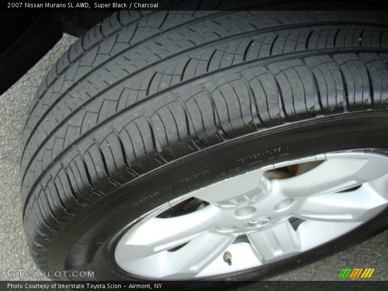 Super Black / Charcoal 2007 Nissan Murano SL AWD