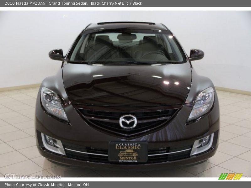 Black Cherry Metallic / Black 2010 Mazda MAZDA6 i Grand Touring Sedan