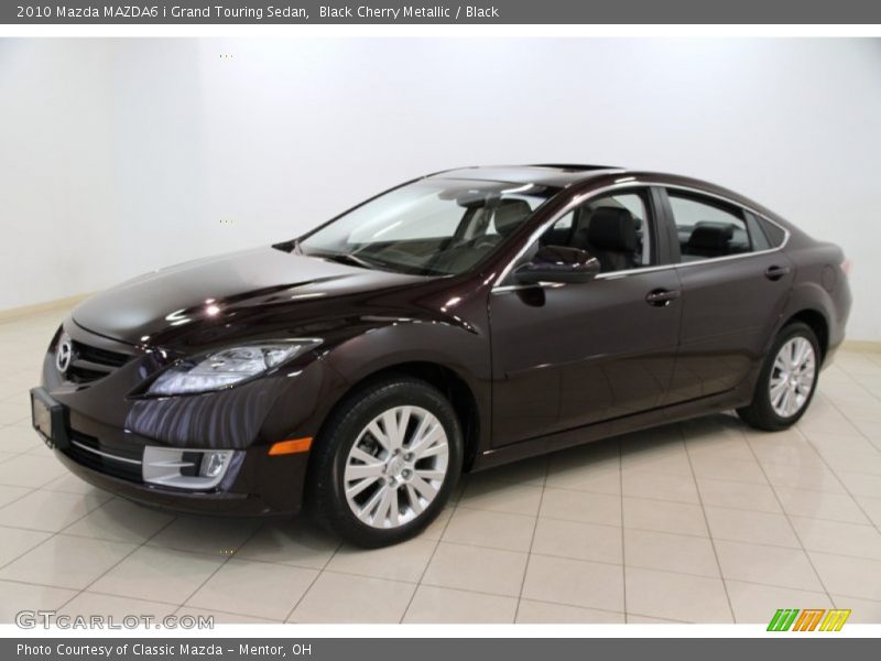 Black Cherry Metallic / Black 2010 Mazda MAZDA6 i Grand Touring Sedan