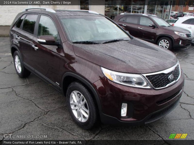 Front 3/4 View of 2014 Sorento LX AWD