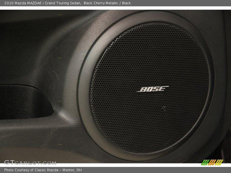 Black Cherry Metallic / Black 2010 Mazda MAZDA6 i Grand Touring Sedan