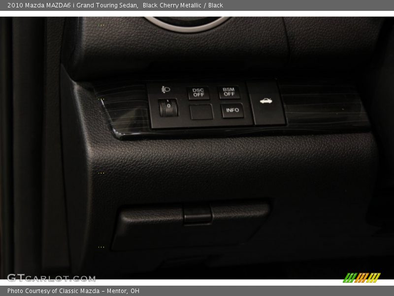 Black Cherry Metallic / Black 2010 Mazda MAZDA6 i Grand Touring Sedan