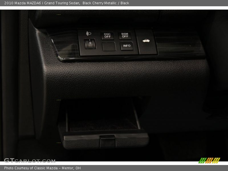Black Cherry Metallic / Black 2010 Mazda MAZDA6 i Grand Touring Sedan