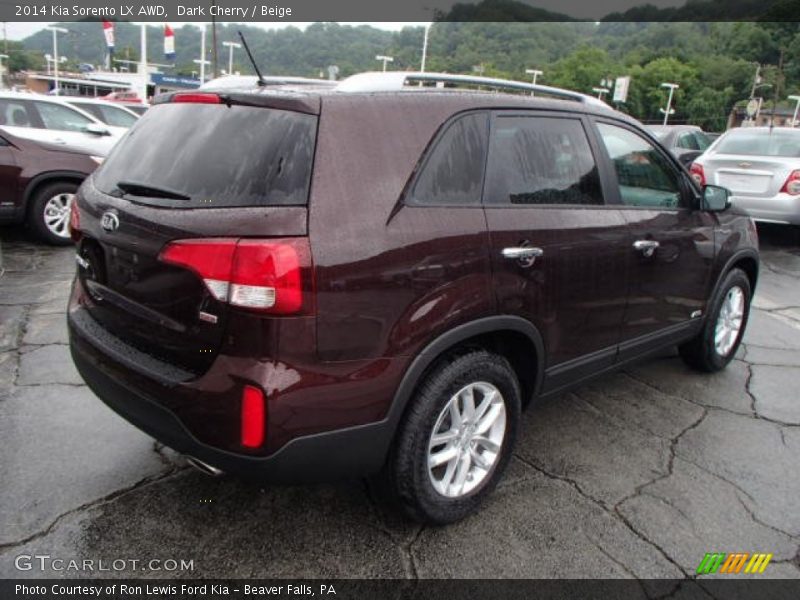  2014 Sorento LX AWD Dark Cherry