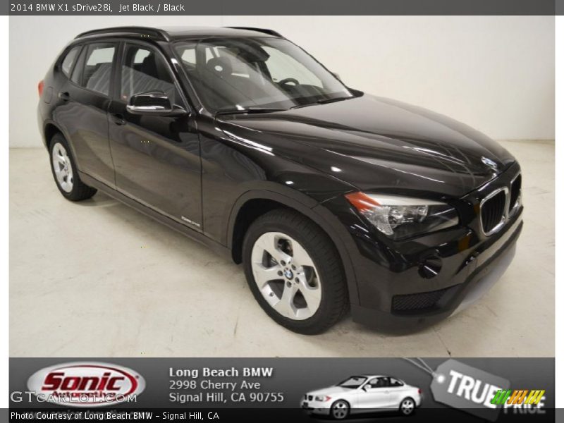 Jet Black / Black 2014 BMW X1 sDrive28i
