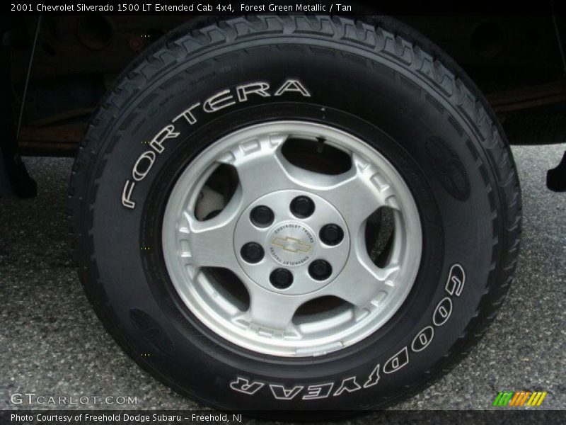 Forest Green Metallic / Tan 2001 Chevrolet Silverado 1500 LT Extended Cab 4x4