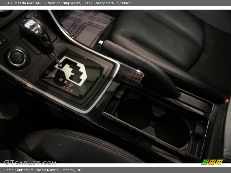 Black Cherry Metallic / Black 2010 Mazda MAZDA6 i Grand Touring Sedan