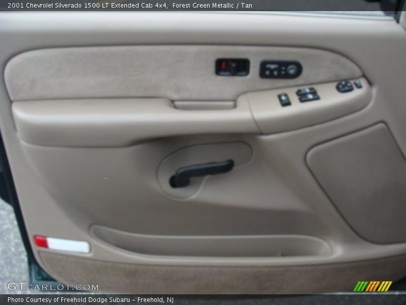 Forest Green Metallic / Tan 2001 Chevrolet Silverado 1500 LT Extended Cab 4x4
