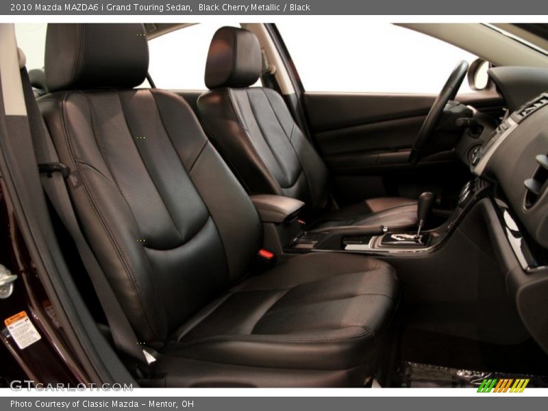 Black Cherry Metallic / Black 2010 Mazda MAZDA6 i Grand Touring Sedan