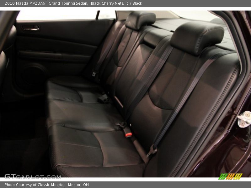 Black Cherry Metallic / Black 2010 Mazda MAZDA6 i Grand Touring Sedan