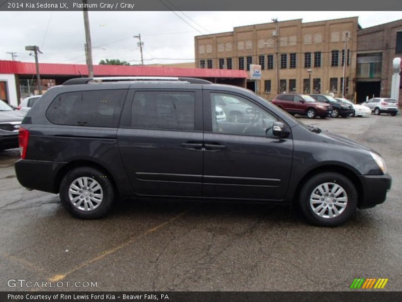 Platinum Gray / Gray 2014 Kia Sedona LX