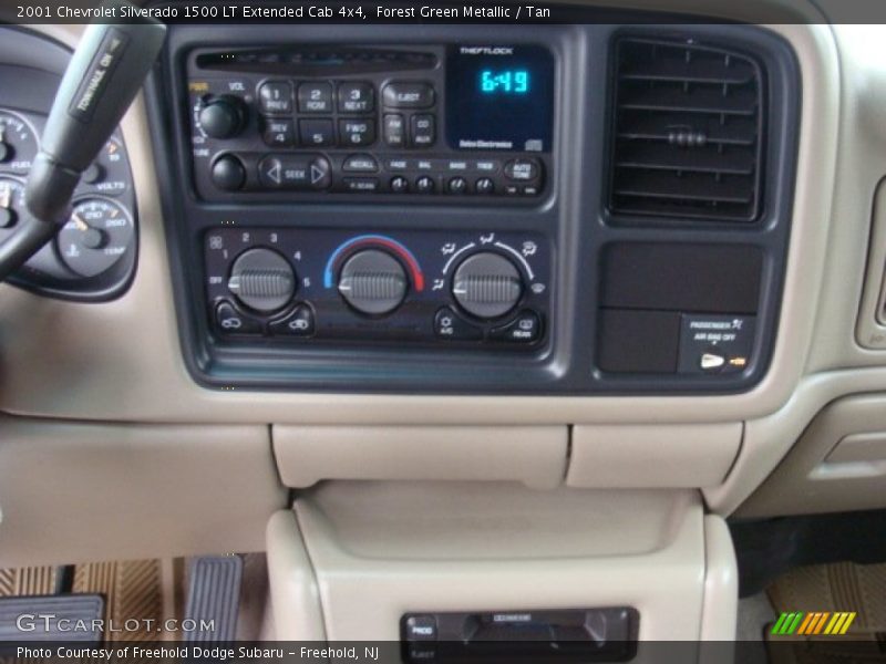 Forest Green Metallic / Tan 2001 Chevrolet Silverado 1500 LT Extended Cab 4x4