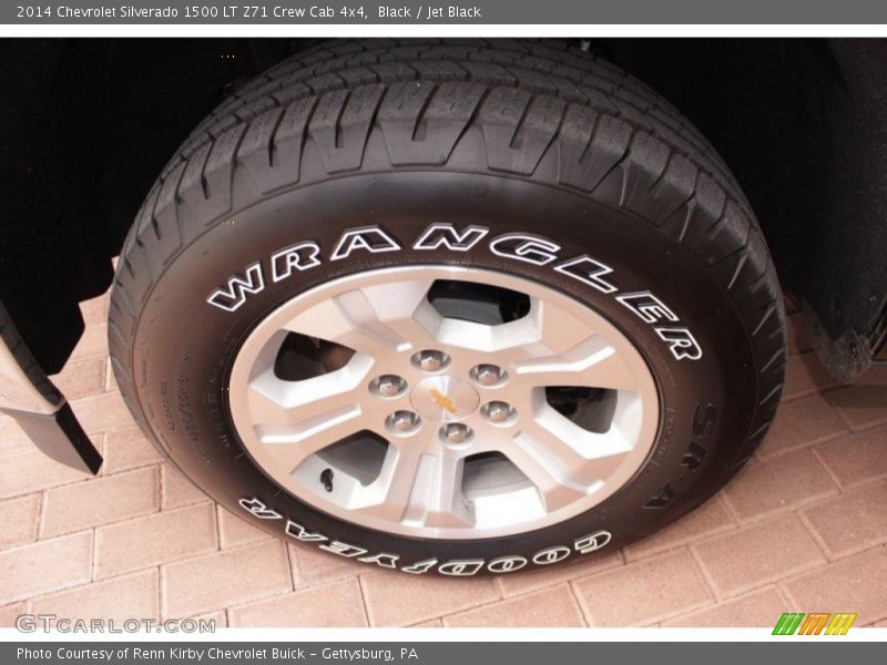  2014 Silverado 1500 LT Z71 Crew Cab 4x4 Wheel