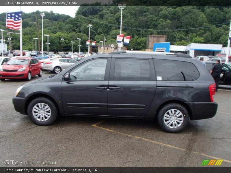  2014 Sedona LX Platinum Gray