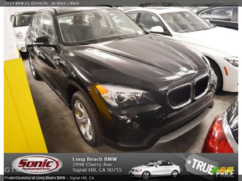 Jet Black / Black 2014 BMW X1 sDrive28i