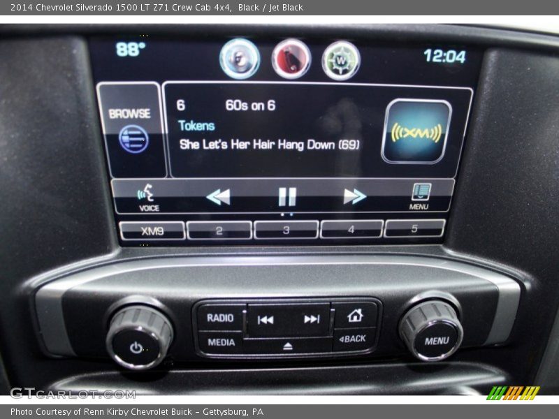 Controls of 2014 Silverado 1500 LT Z71 Crew Cab 4x4