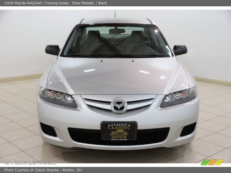 Silver Metallic / Black 2008 Mazda MAZDA6 i Touring Sedan