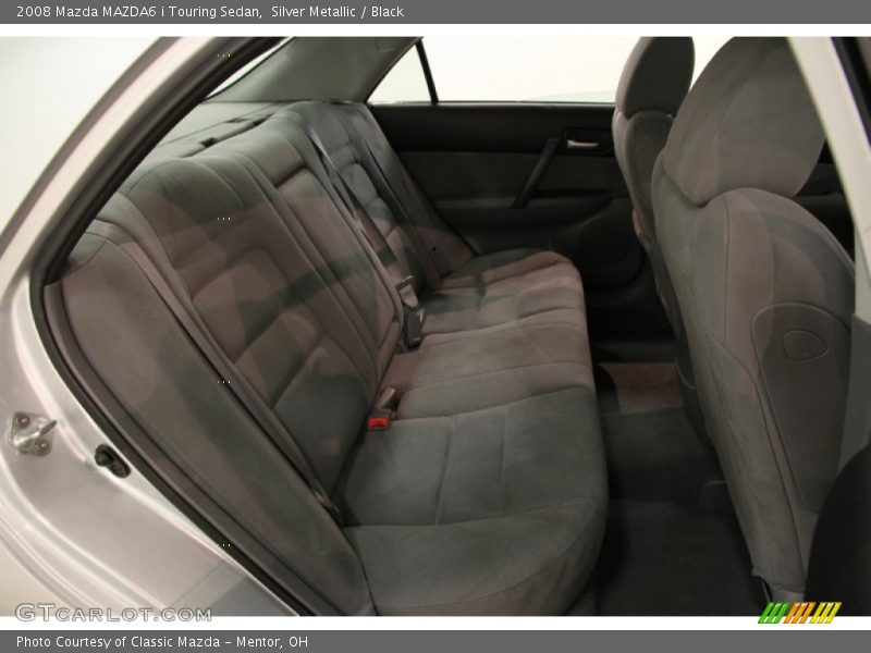 Silver Metallic / Black 2008 Mazda MAZDA6 i Touring Sedan