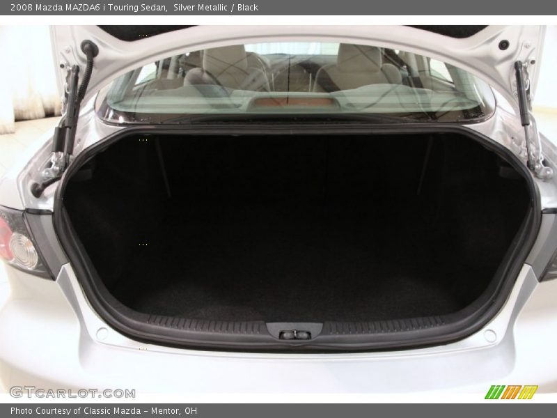 Silver Metallic / Black 2008 Mazda MAZDA6 i Touring Sedan