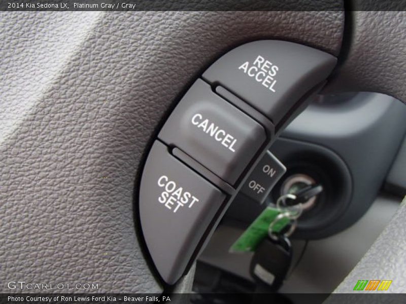 Controls of 2014 Sedona LX