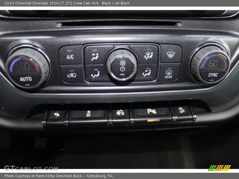 Controls of 2014 Silverado 1500 LT Z71 Crew Cab 4x4