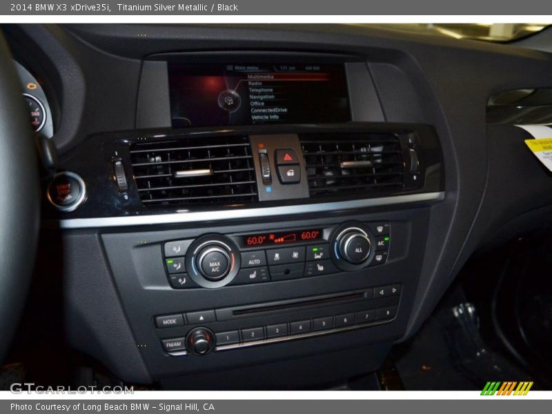 Controls of 2014 X3 xDrive35i