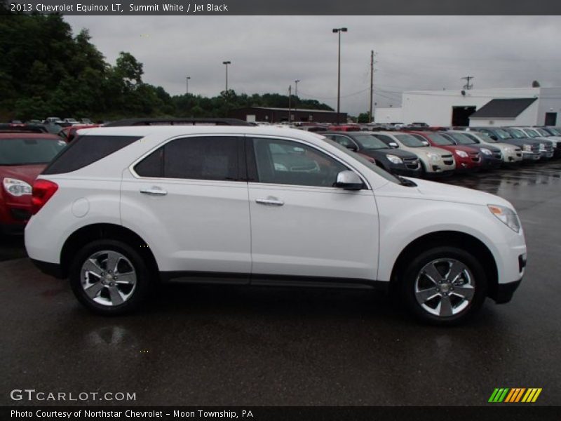 Summit White / Jet Black 2013 Chevrolet Equinox LT