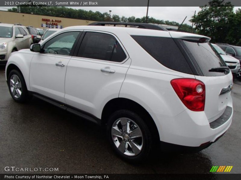 Summit White / Jet Black 2013 Chevrolet Equinox LT