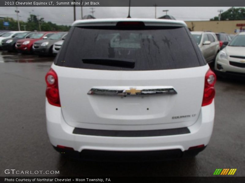 Summit White / Jet Black 2013 Chevrolet Equinox LT