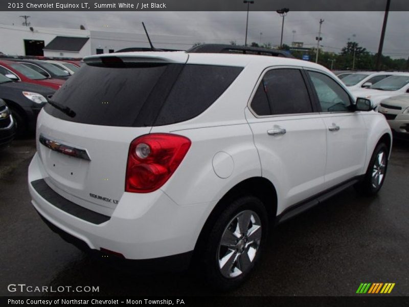 Summit White / Jet Black 2013 Chevrolet Equinox LT