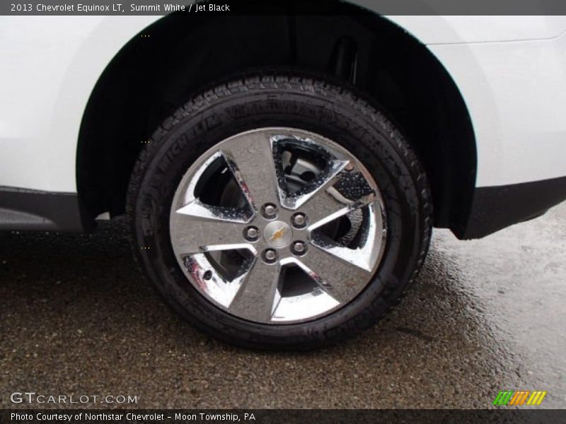 Summit White / Jet Black 2013 Chevrolet Equinox LT