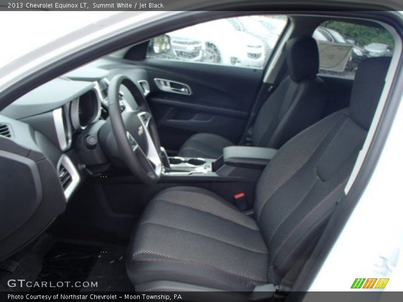 Summit White / Jet Black 2013 Chevrolet Equinox LT