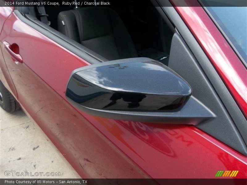 Ruby Red / Charcoal Black 2014 Ford Mustang V6 Coupe