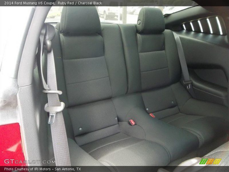 Ruby Red / Charcoal Black 2014 Ford Mustang V6 Coupe