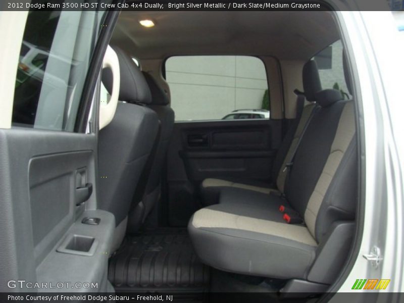 Bright Silver Metallic / Dark Slate/Medium Graystone 2012 Dodge Ram 3500 HD ST Crew Cab 4x4 Dually