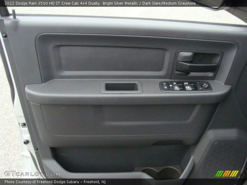 Bright Silver Metallic / Dark Slate/Medium Graystone 2012 Dodge Ram 3500 HD ST Crew Cab 4x4 Dually