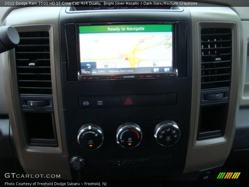 Bright Silver Metallic / Dark Slate/Medium Graystone 2012 Dodge Ram 3500 HD ST Crew Cab 4x4 Dually