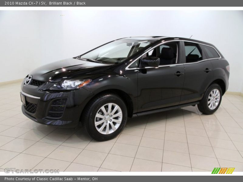 Brilliant Black / Black 2010 Mazda CX-7 i SV