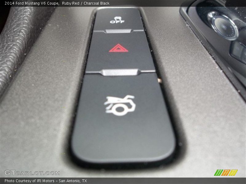 Ruby Red / Charcoal Black 2014 Ford Mustang V6 Coupe